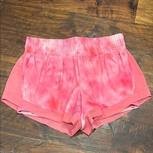 IVL Collective Women's Pink Tie-Dye Shorts